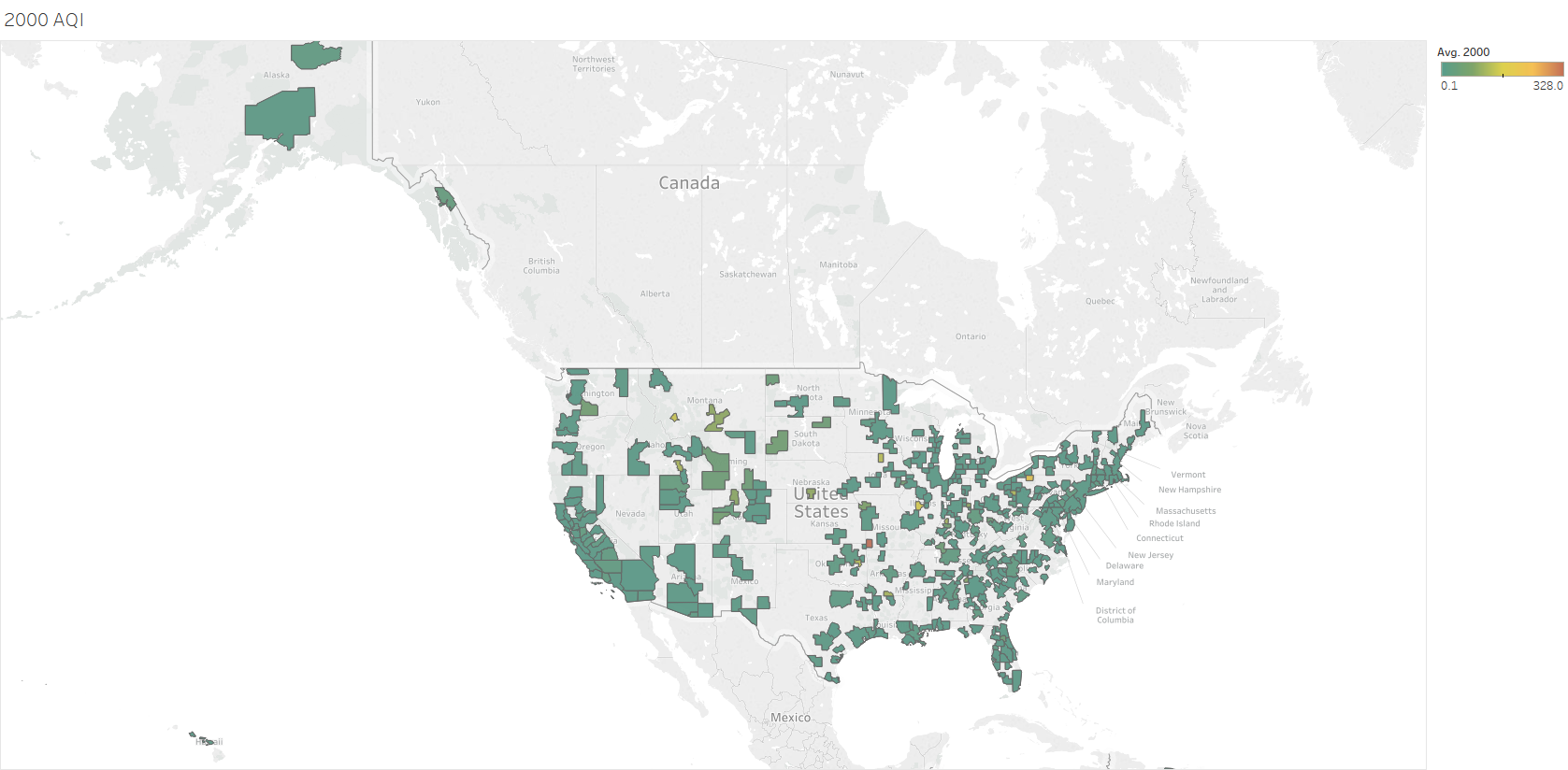 2000 Choropleth